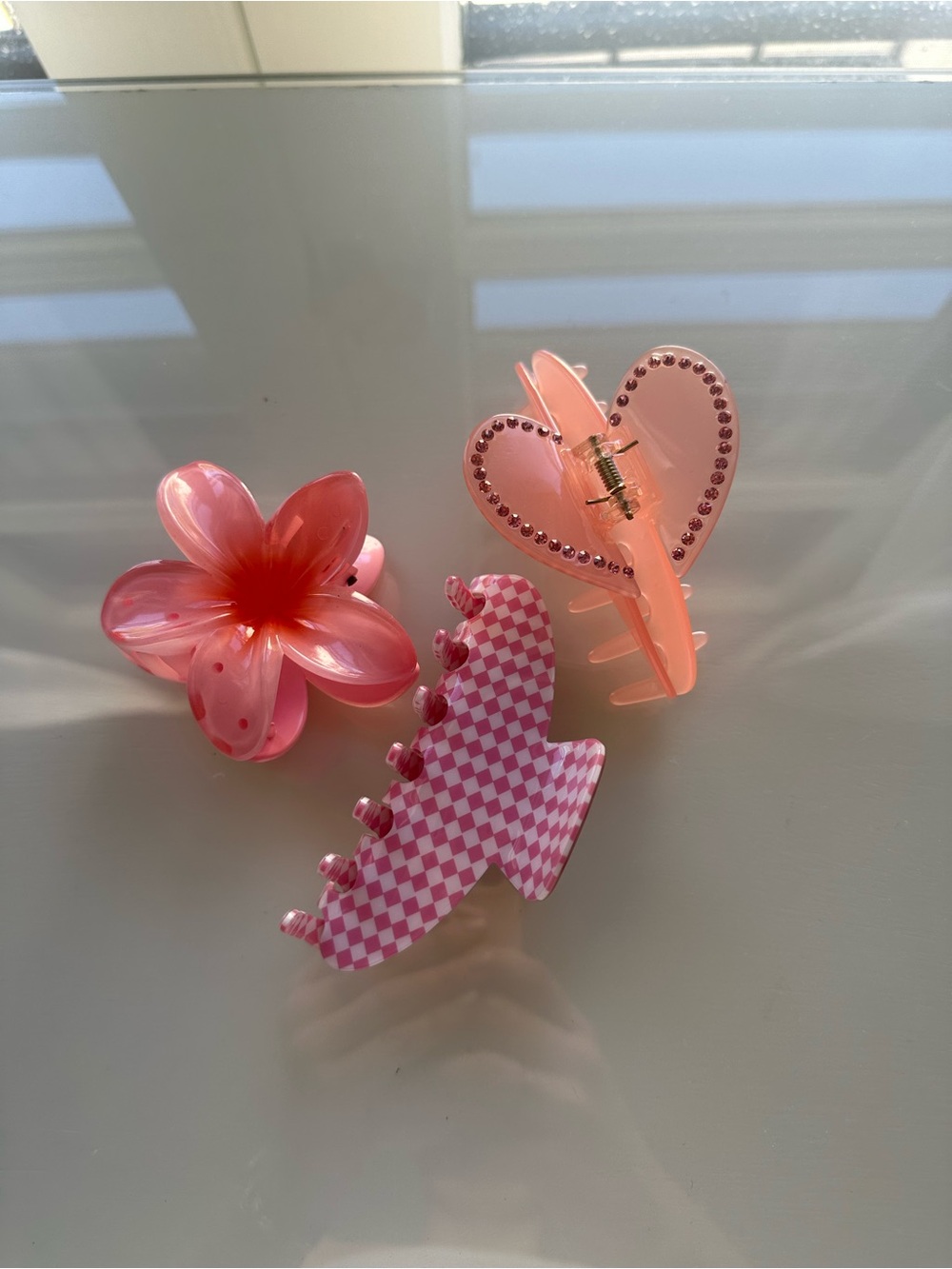 Emi Jay Pink Hair Clip Bundle